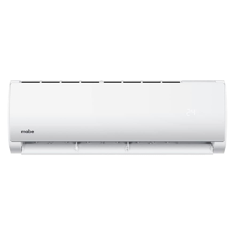 Aire acondicionado mabe mmt24cdbwcce8/220v/24000 btu/gas r410a/filtro silver ion/biofiltro/control