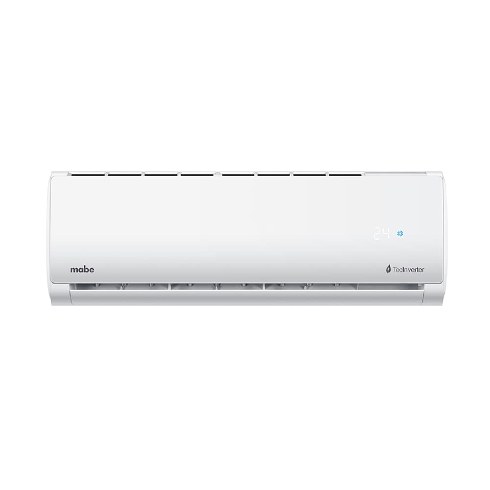 Aire acondicionado mabe mmi24cdbwcce8/24000 btu/gas r410a/filtro silver ion/biofiltro/wifi/control