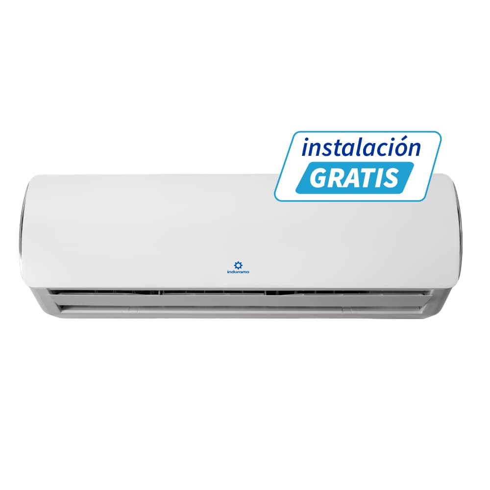 10026115 AIRE ACONDICIONADO INDURAMA ASI185A/SPLIT/18000 BTU/220V/EFICIENCIA ENERGETICA/5 VELOCIDAD