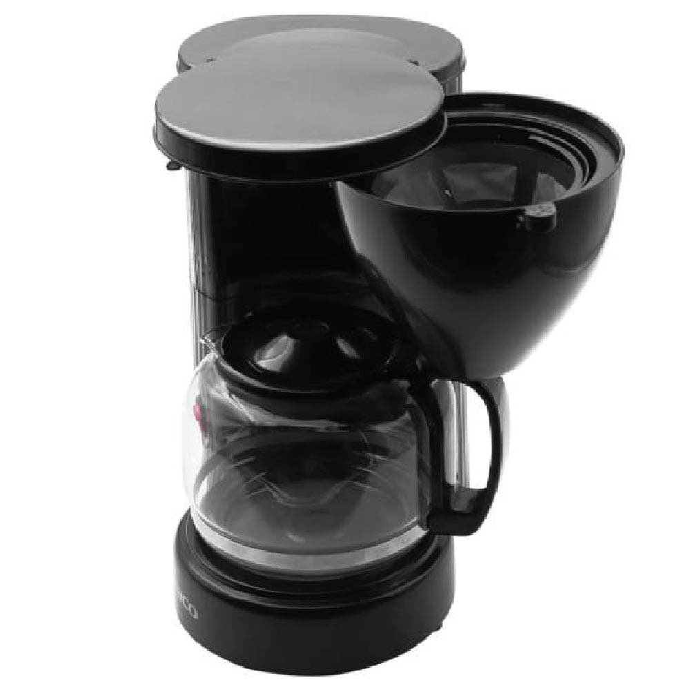 Cafetera imaco icm608n/6-8 tazas/jarra de vidrio/sistema antigoteo/filtro nylon removible/550 watts