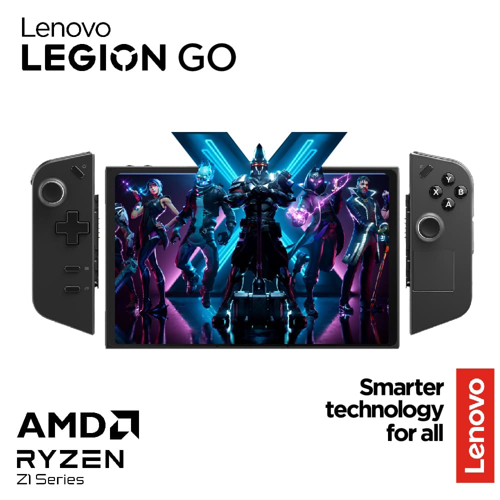 Consola lenovo legion go 8apu1/amd ryzen z1 extreme/16gb/ssd 512gb/8.8 pulg/w11 home/83e10012lm