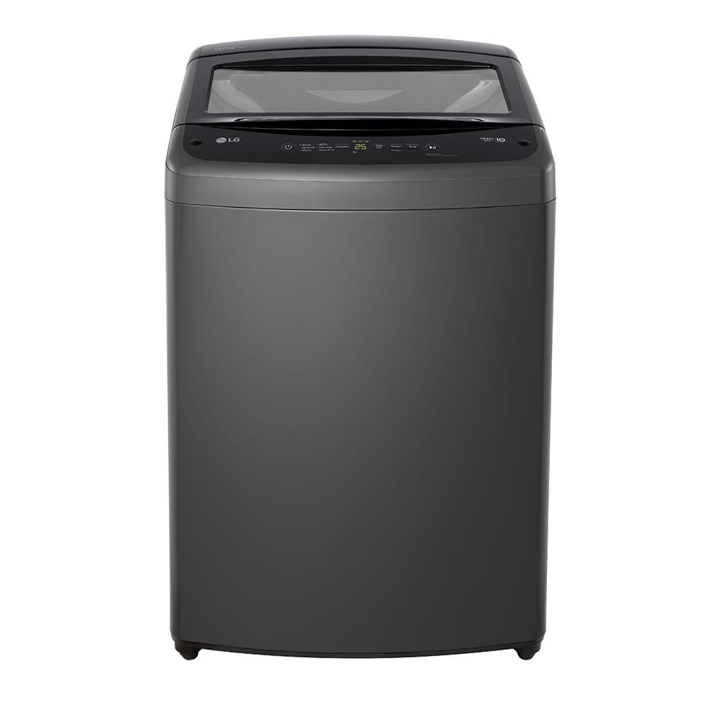 LAVADORA LG WT19MVTM/19KG/CARGA SUPERIOR/INVERTER/PANTALLA LED-BOTONES/TURBODRUM/NEGRO