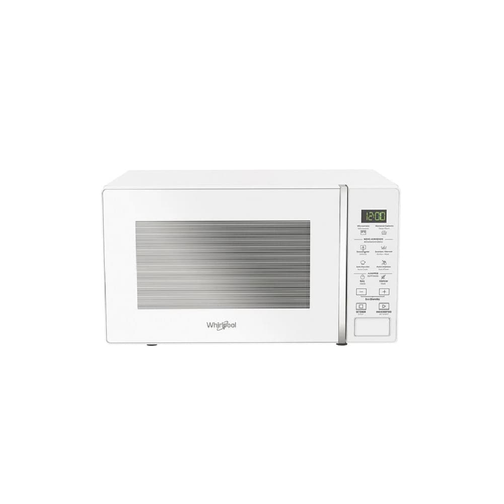 MICROONDAS WHIRLPOOL WM1807W/20 LTS/DISPLAY LED/AUTOLIMPIEZA/POTENCIA 700W/ECO STANDBY/BLANCO