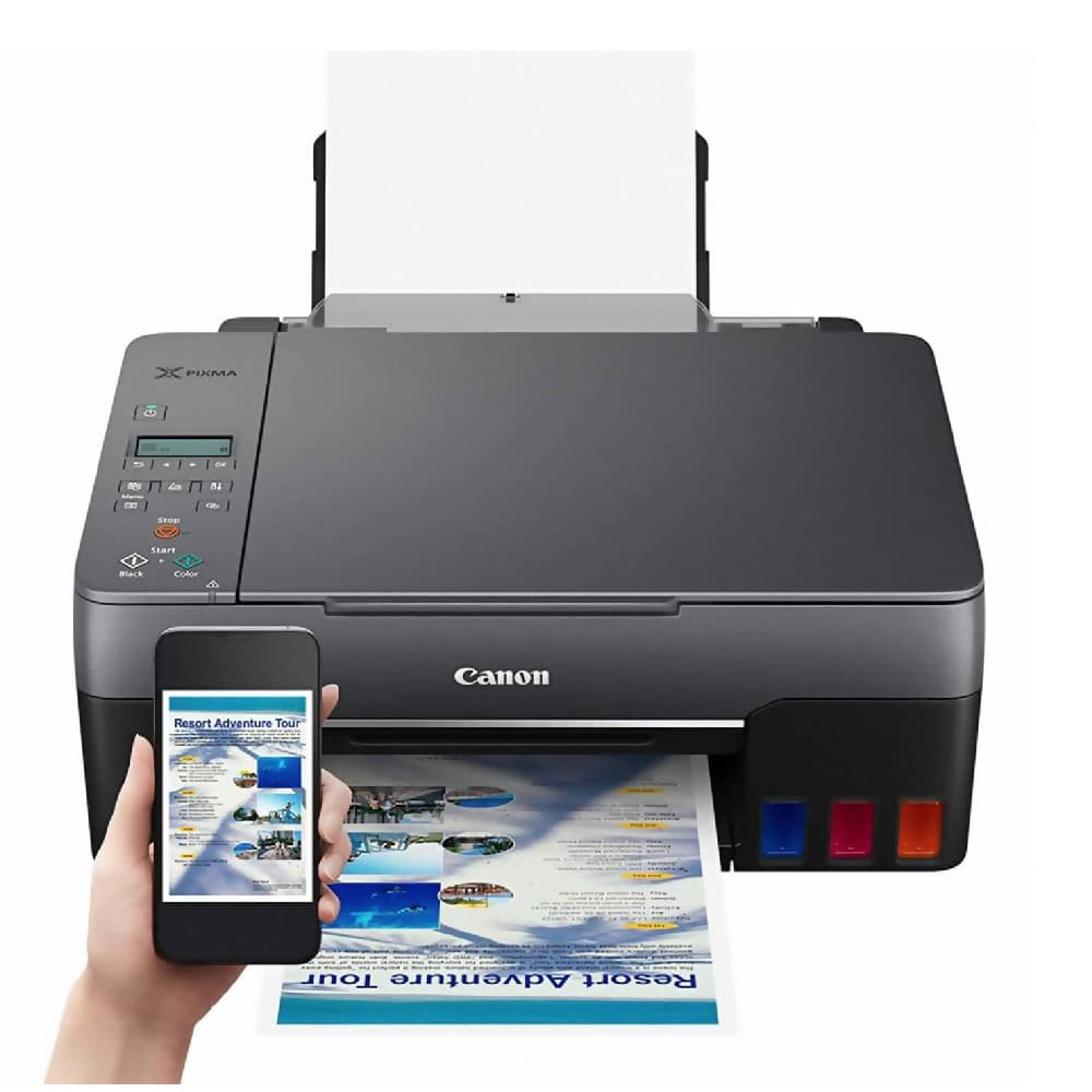 Multifuncion canon g3160/imp/cop/sca/tinta continua/wifi/canon print/amazon alexa/google assistant