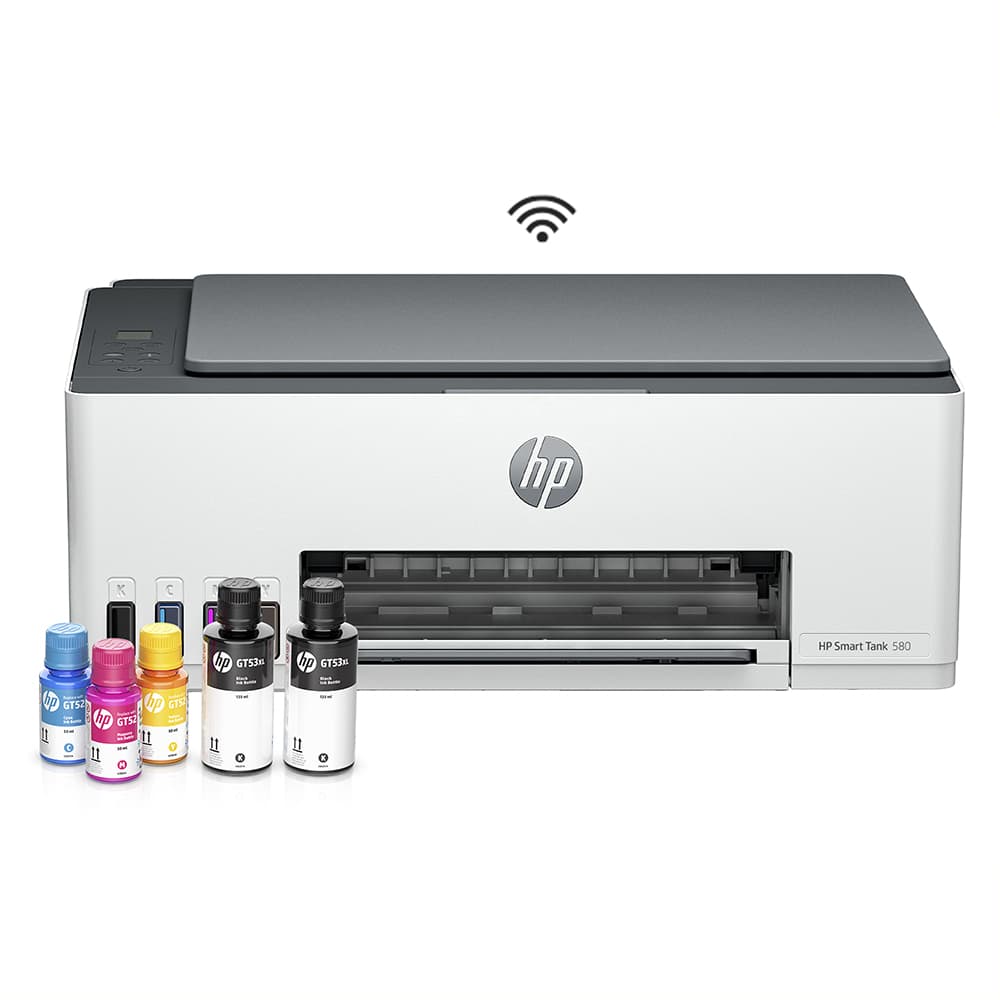 MULTIFUNCION HP SMART TANK 580/IMP/COP/SCA/TINTA CONTINUA/WIFI/BLUETOOTH/INYECCIÓN TÉRMICA TINTA