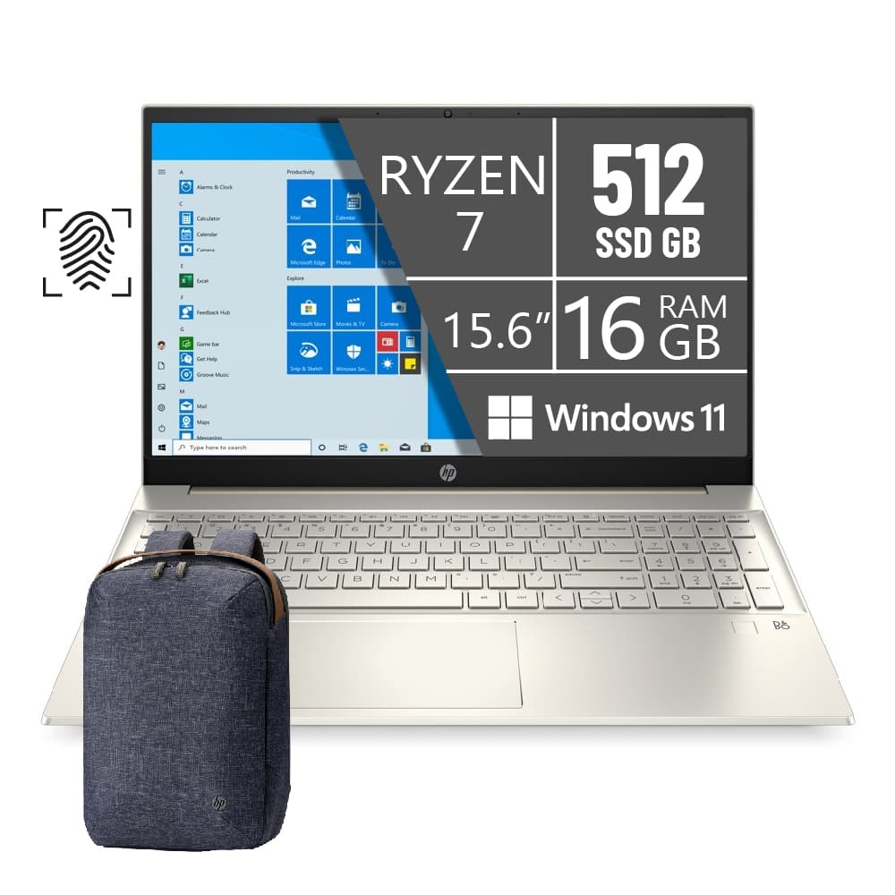 Laptop HP 15EH1021LA / Ryzen 7-5700U / 16GB / SSD 512GB