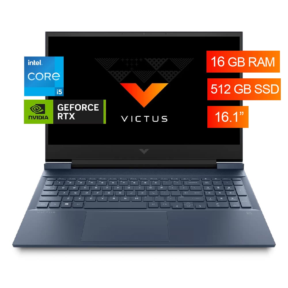 Laptop Gaming Victus HP 16D0506LA / Core i5-114000H / 16GB / SSD 512GB / 4GB RTX 3050