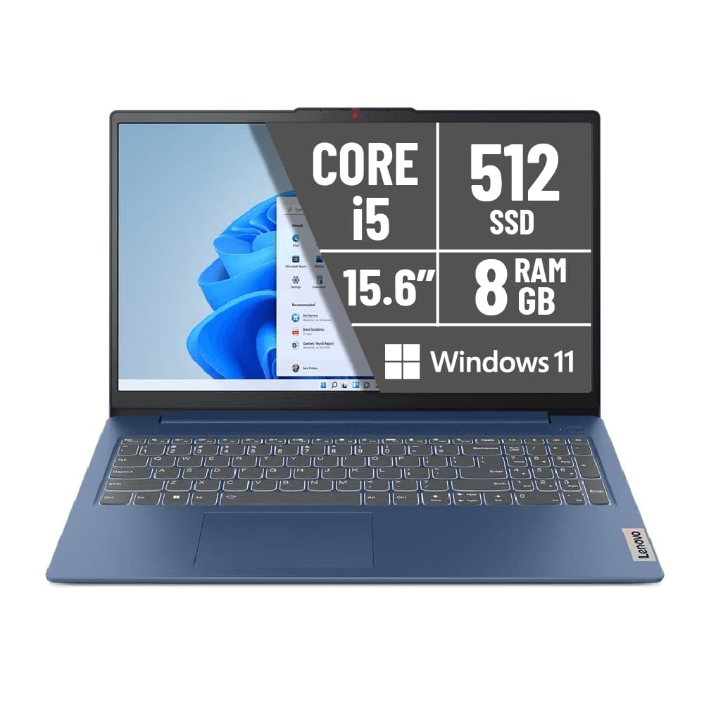 Laptop LENOVO IdeaPad Slim 3 15IAH8 / Core i5-12450H / 8GB / SSD 512GB / 15.6" 83ER0068LM