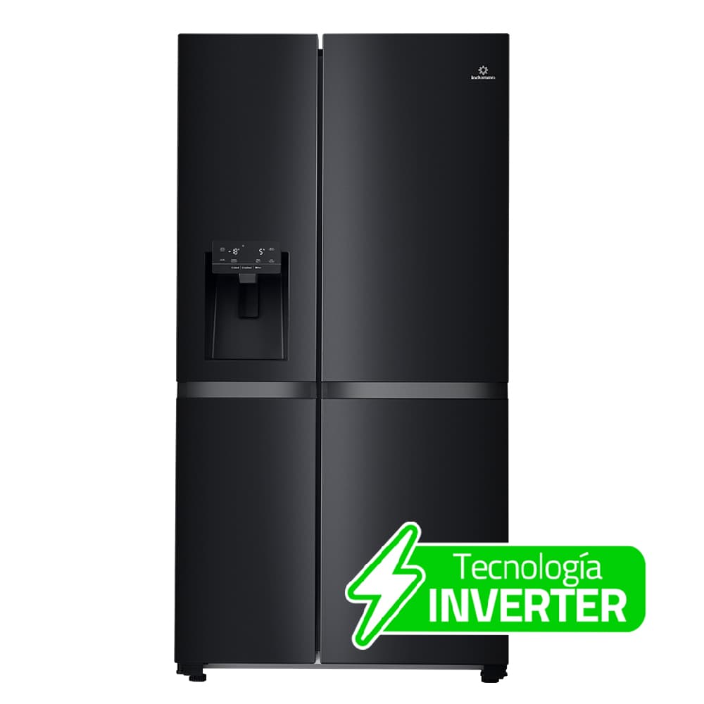 Refrigeradora 669 Litros Side by Side INDURAMA  RI-790NE Color Negro