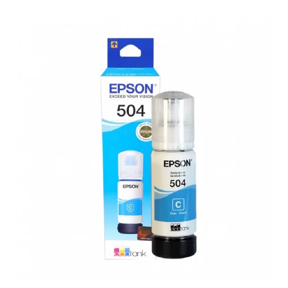 Tinta para impresora epson l4150/l4160/l6161/l6171/l6191/cyan