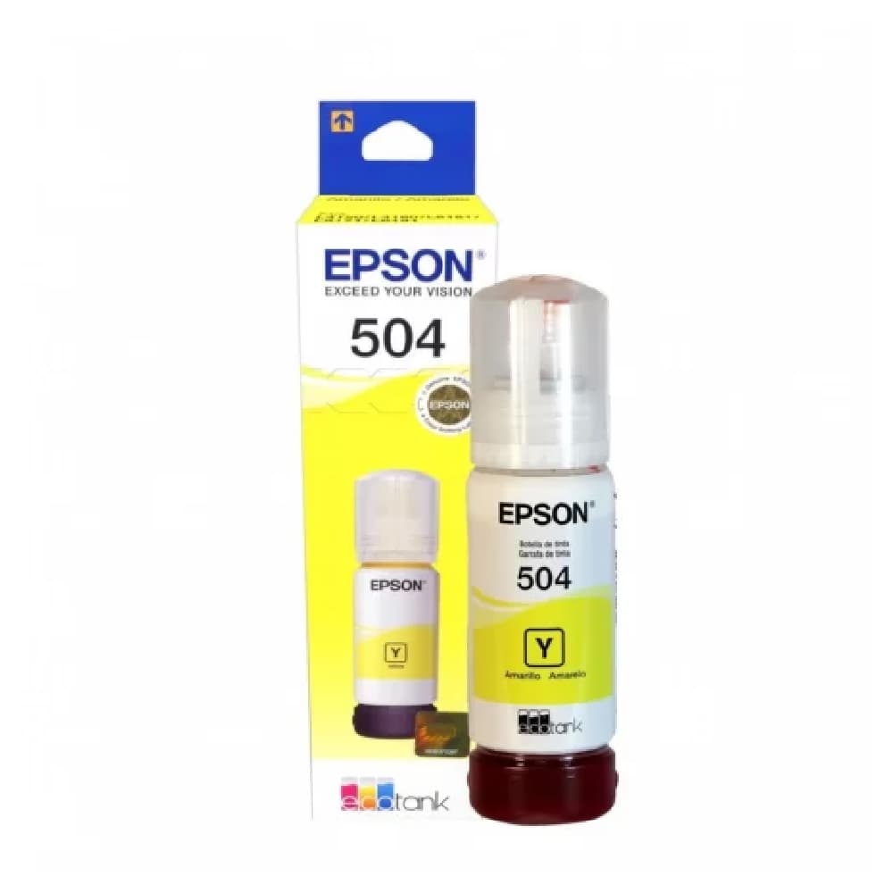 Tinta para impresora epson l4150/l4160/l6161/l6171/l6191/yellow