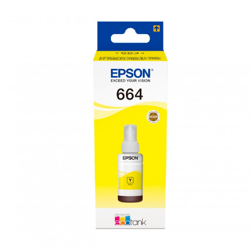 Tinta para impresora epson l200/yellow