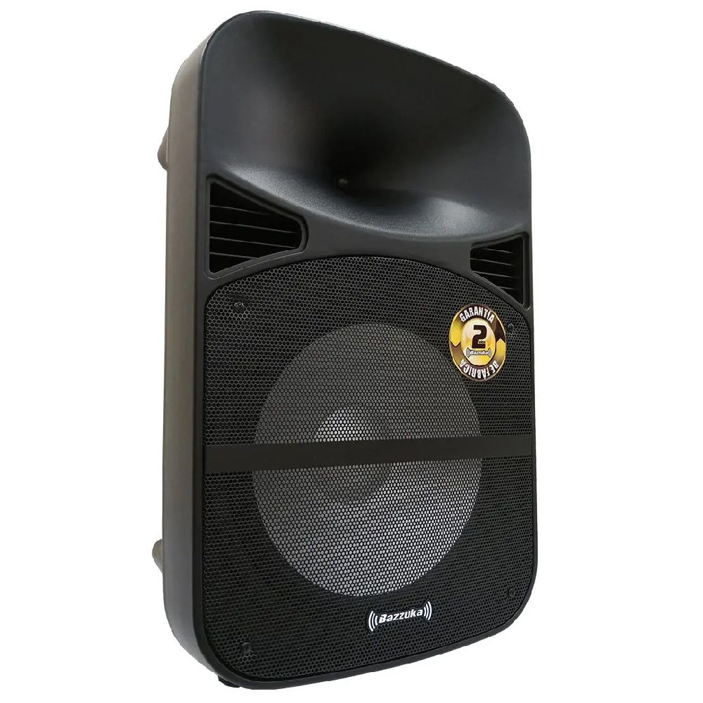 Bazzuka Caja Amplificada BZKL415 60000W FM USB SD Bluetooth Microfono Control Pedestal