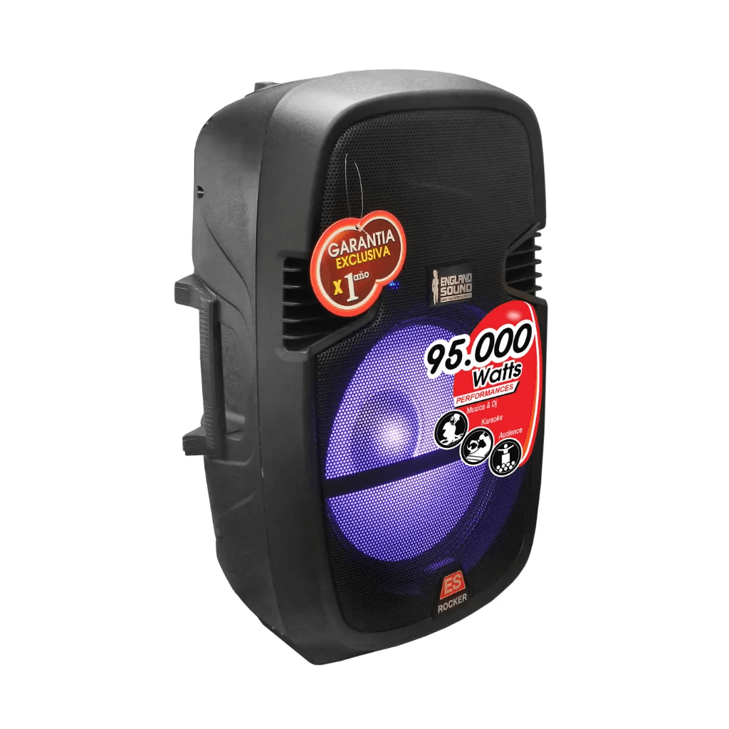 England Sound Caja Amplificada ES-2AGAB Rocker 15" 95000W Con Micrófono