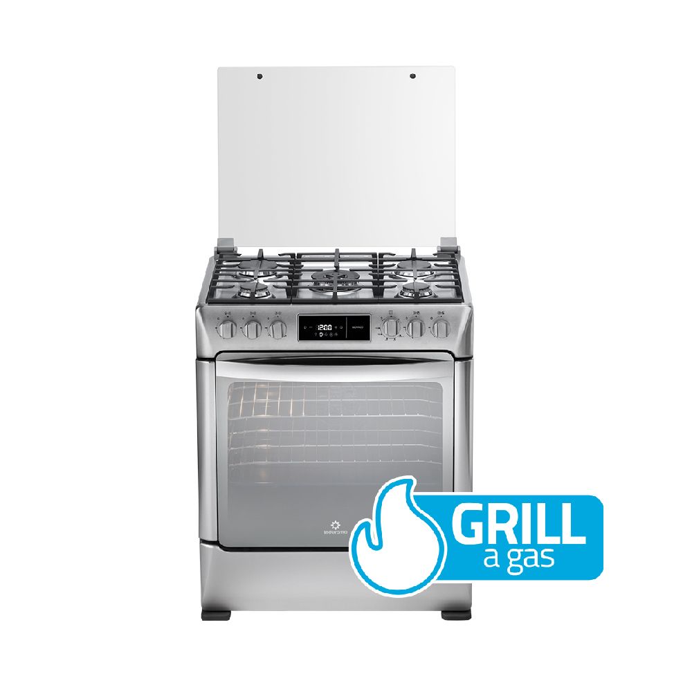 Indurama Cocina Mónaco Zafiro 30” 5 Quemadores Encendido Eléctrico Grill