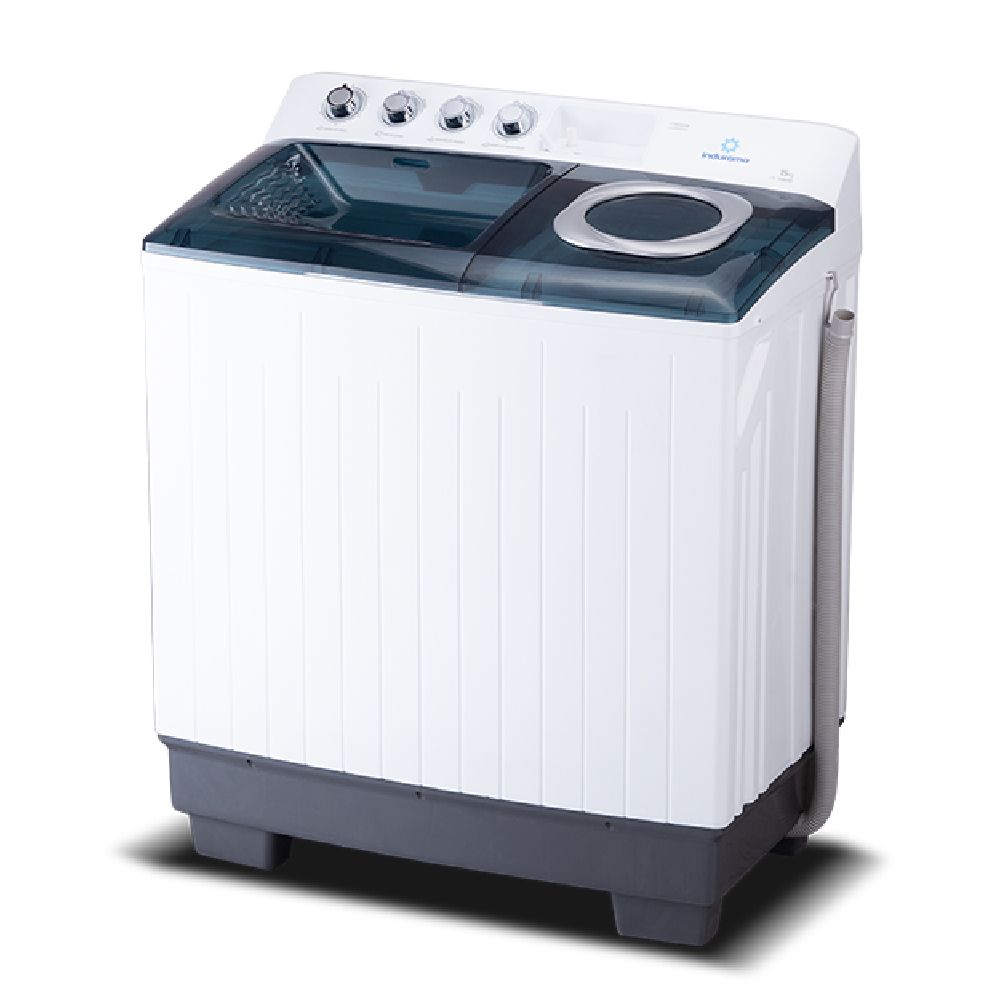 Indurama Lavadora LRI-15BLSA Semi Automática Doble Tina 15Kg Color Croma