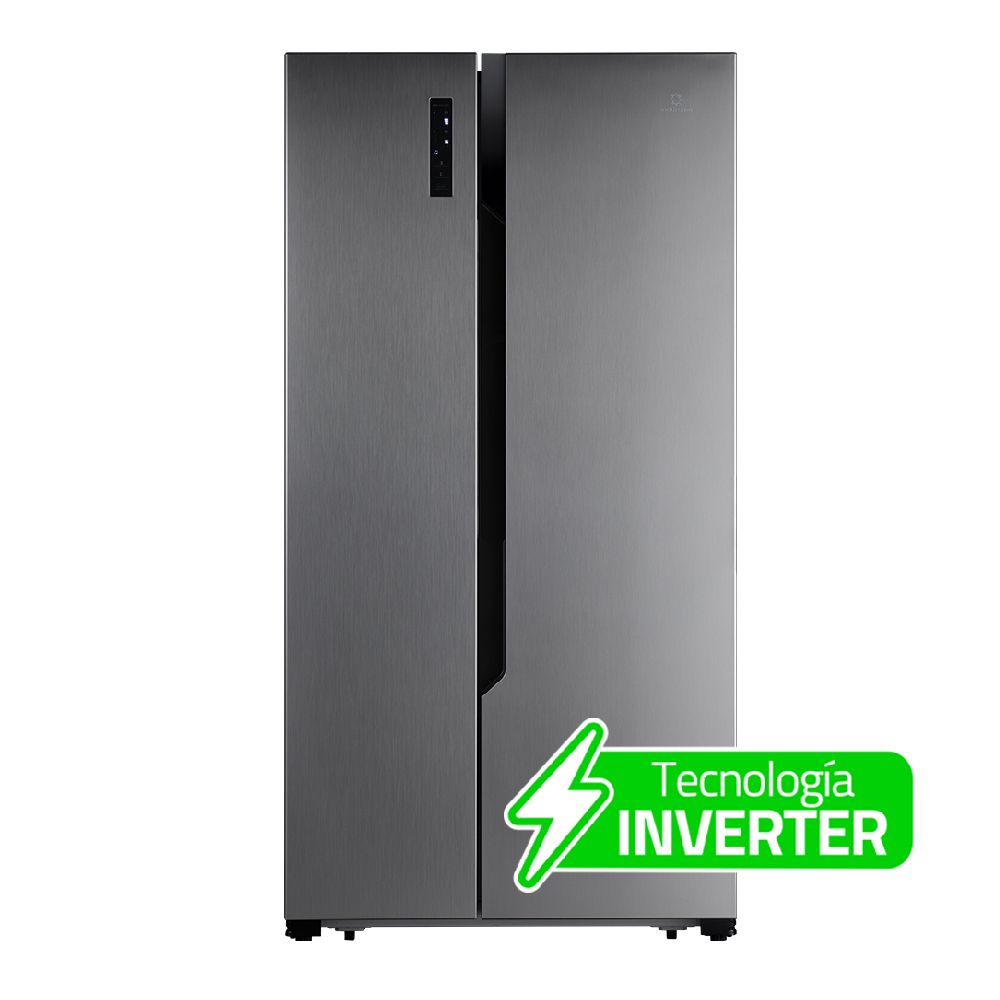 Indurama Refrigeradora RI-780I ND 566L Side by Side Color Croma