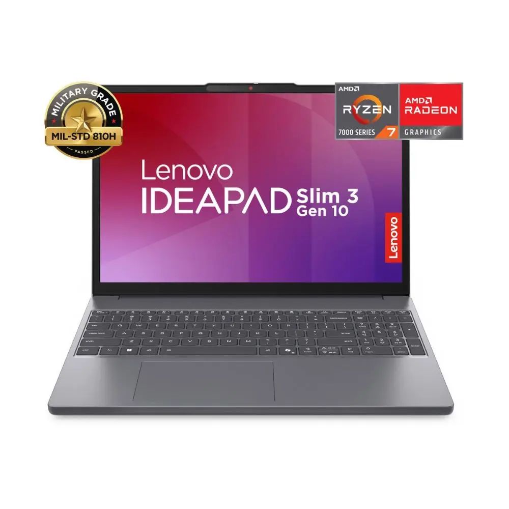 Lenovo Laptop IdeaPad Slim 3 15ARP10 Ryzen 7 7735HS 16GB SSD 512GB