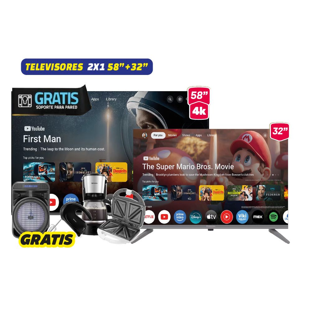 MEGA COMBO 6 INDURAMA ABRIL-MAYO 2026: TELE00250 + TELE00241