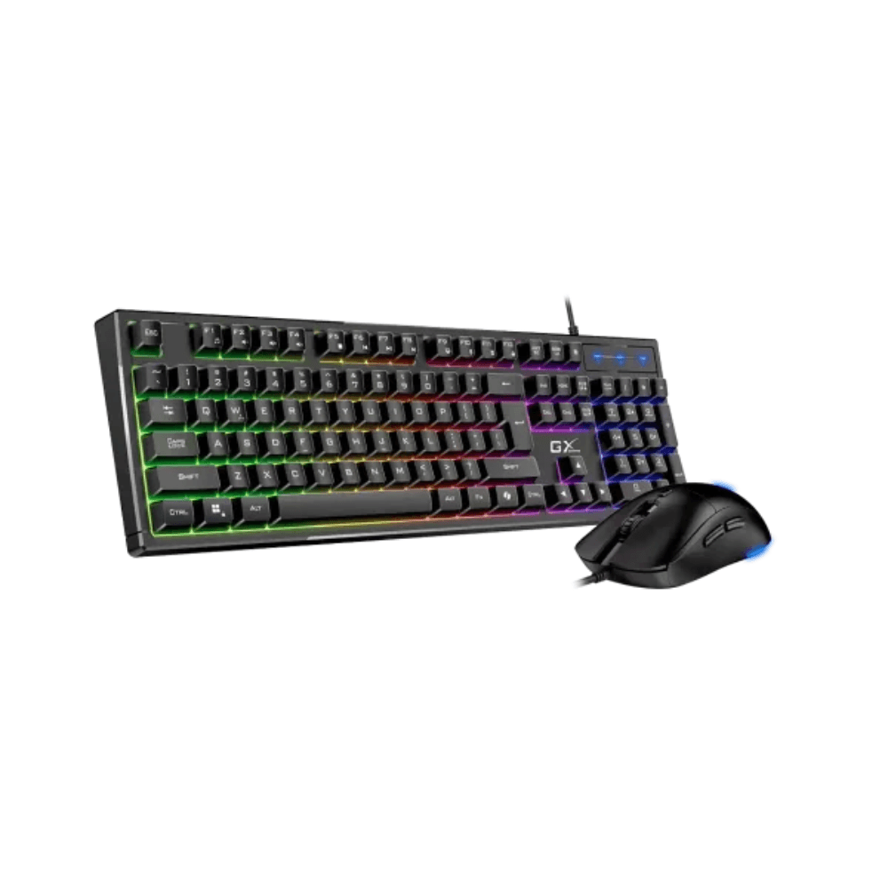 KIT  GENIUS USB SCORPION KM-GX6 TECLADO K6 Y MOUSE X1