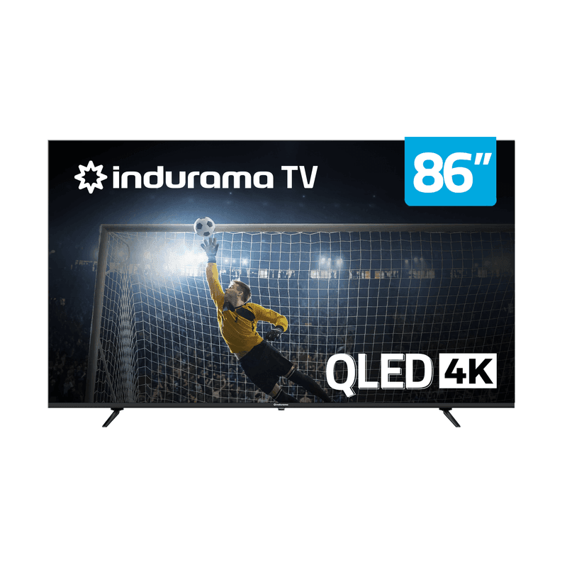 Indurama Televisor de 86" QLED 4K UHD