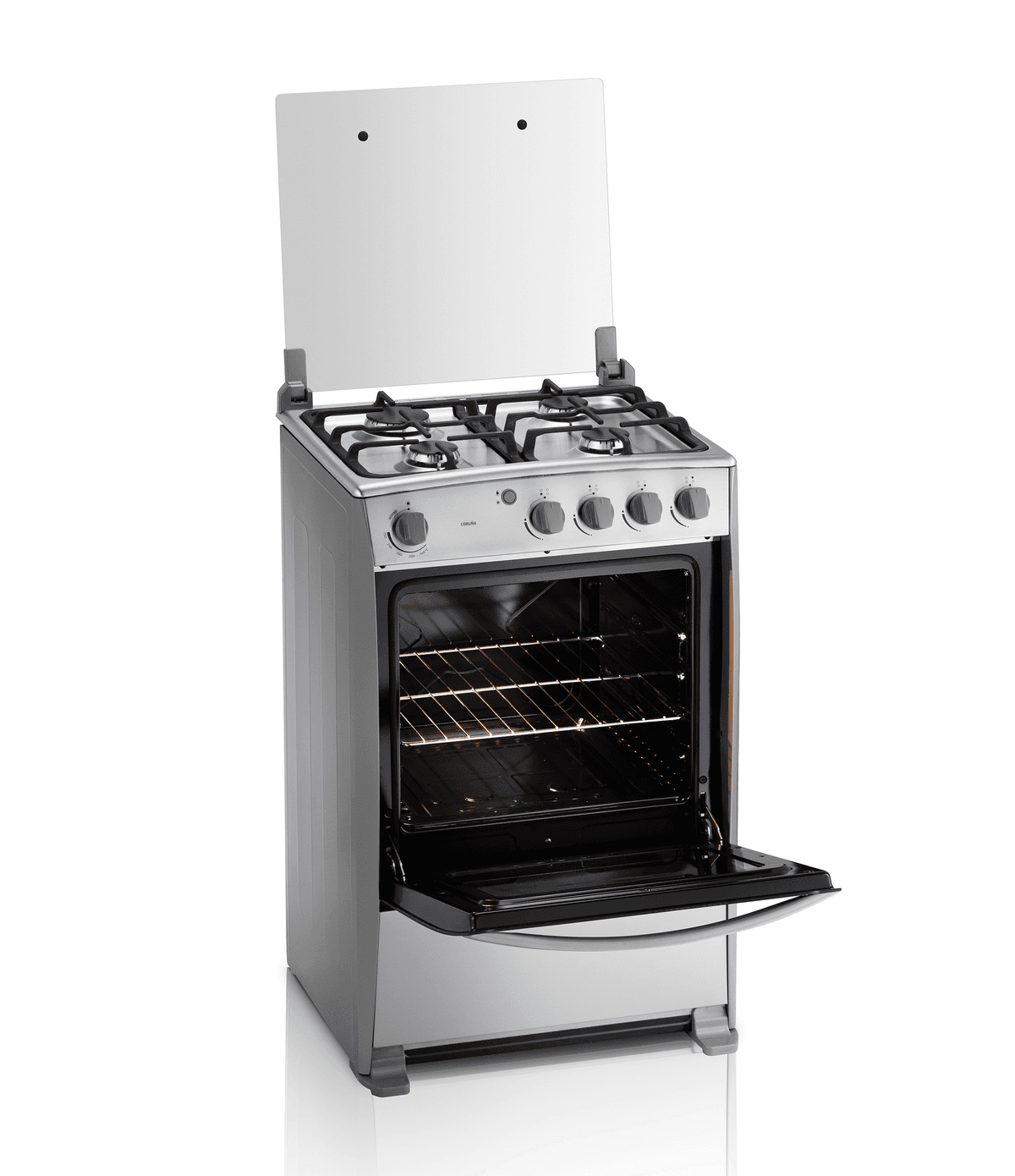 Indurama Cocina Coruña QZ Home 24" 4 Quemadores Encendido Electrónico Croma