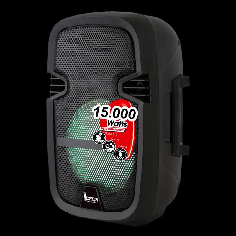 EnglandSound ES-EPIC RM08 Parlante 8” Recargable con Micrófono