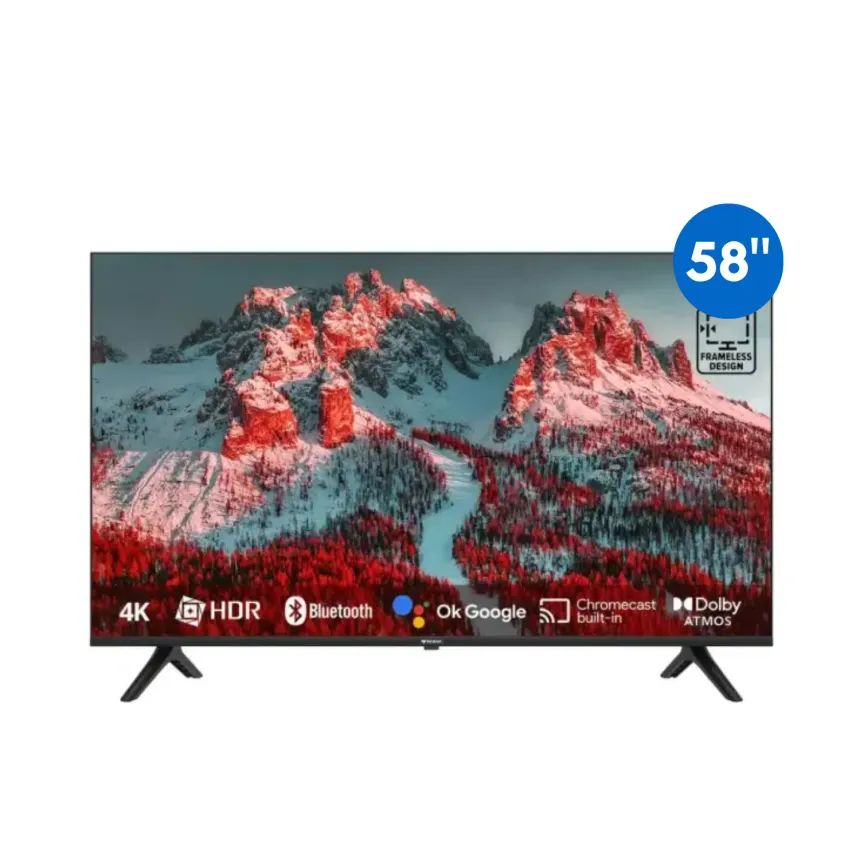 Televisor Innova 58" LED 4K UHD Smart Google TV Dolby Audio
