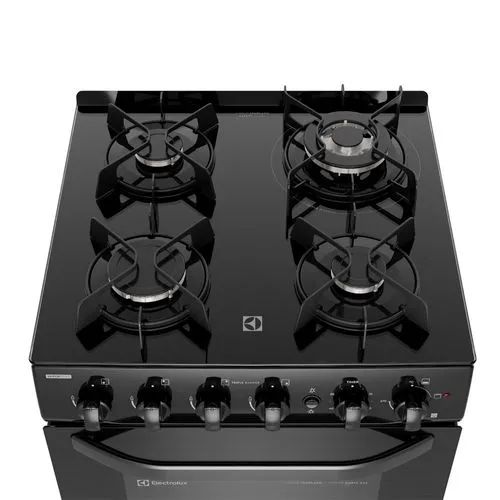 Electrolux Cocina a Gas 4 Quemadores Vapor Baker Grill Eléctrico