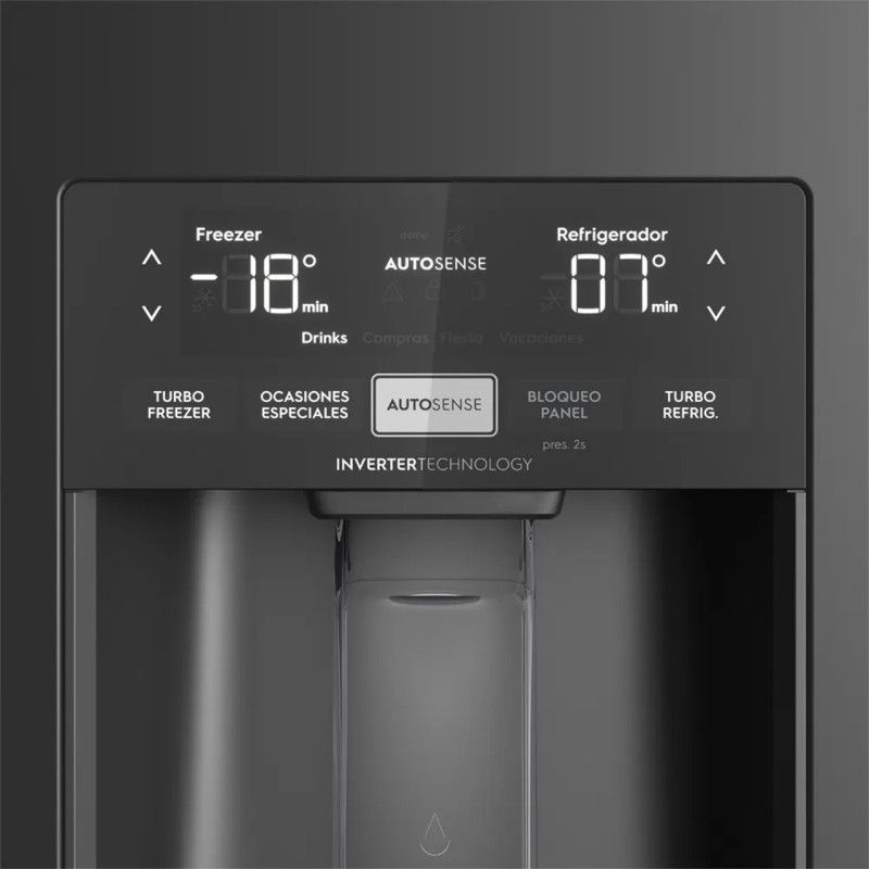 Electrolux Refrigeradora Side By Side 419 L ERS45F3Q5EB