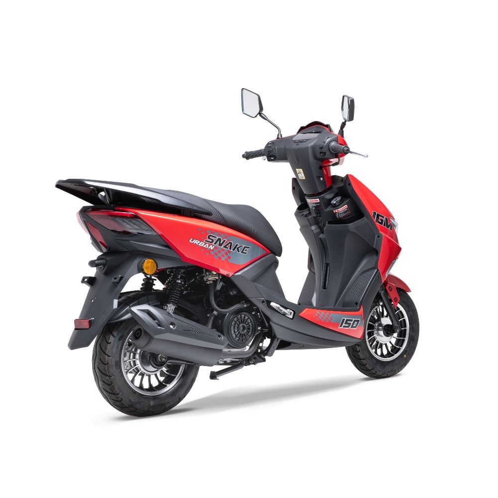 Moto Scooter Igm Snake Urban 150 Rojo 2026