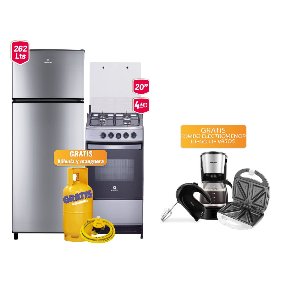 MEGA COMBO 2 INDURAMA LB: COCI00059 + REFR00081