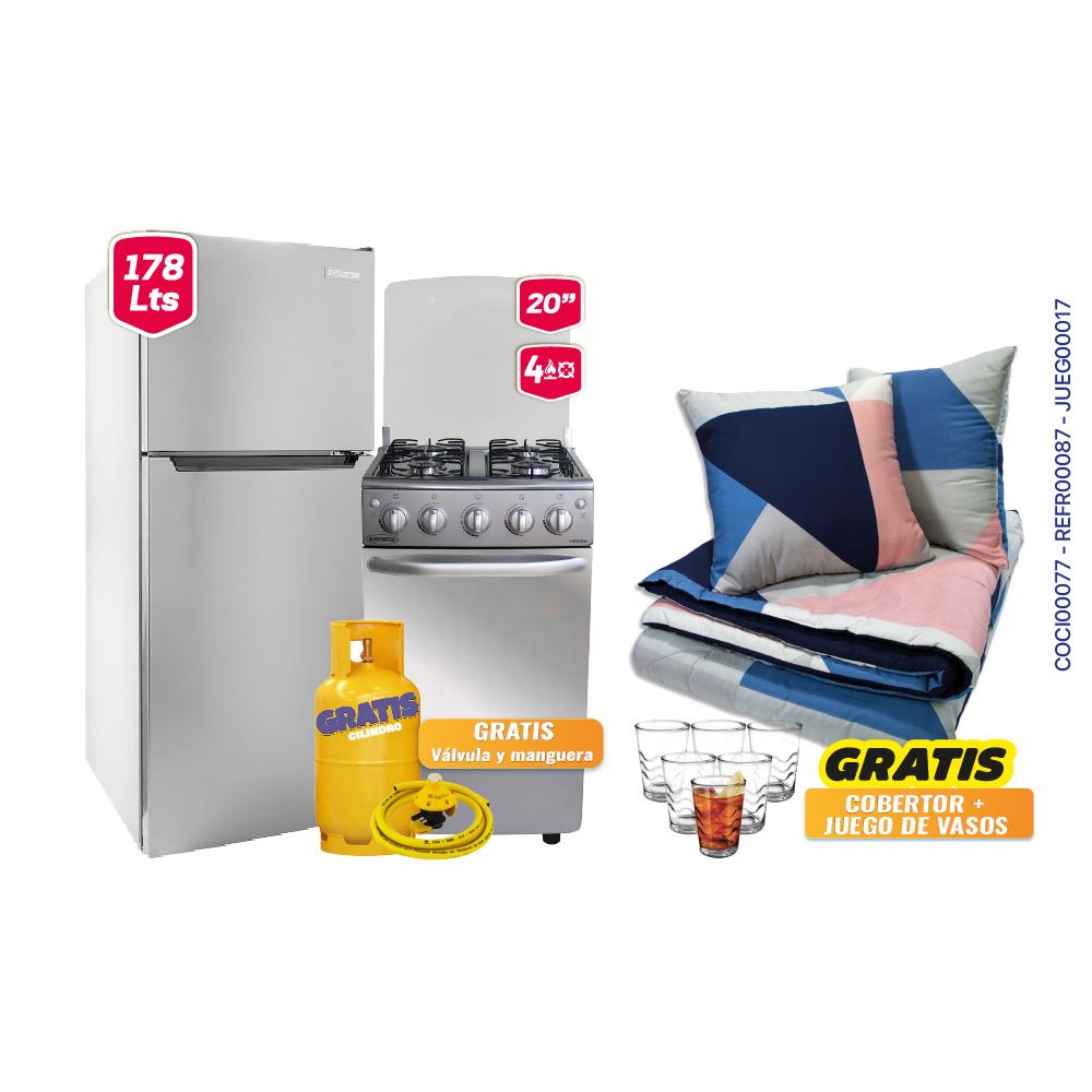 Continental Mega Combo 9 Cocina + Refrigeradora