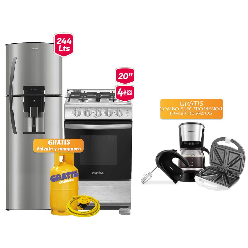 MEGA COMBO 4  MABE LB : REFR00060 + COCI00080