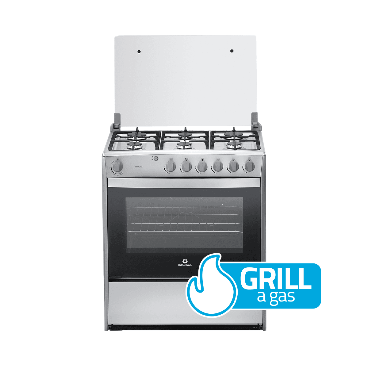 Indurama Cocina Pamplona QZ 32” 6 Quemadores