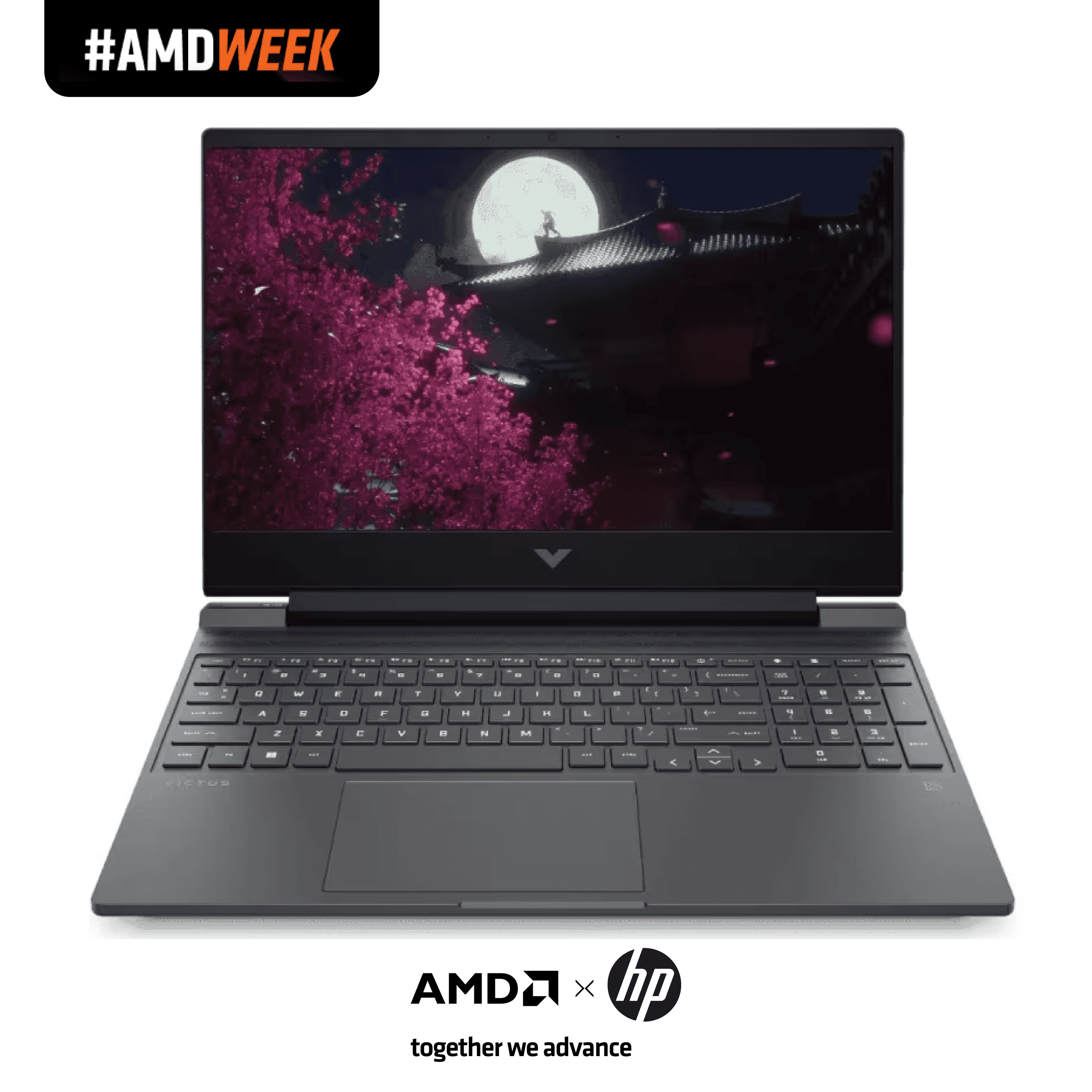 HP Laptop Victus Gaming 15-FB3019LA 15.6” Ryzen 7-7445H 8GB 512GB