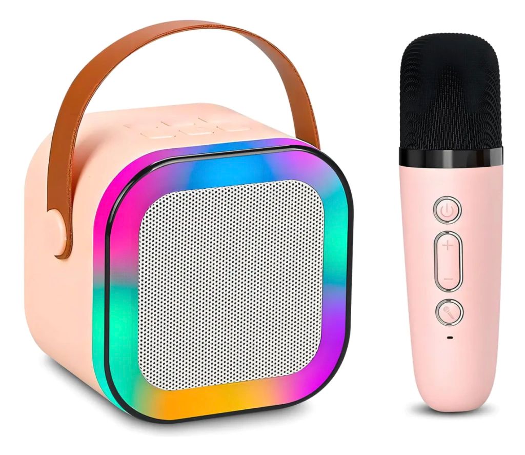 Parlante K12 Bluetooth Recargable con Micrófono USB y AUX