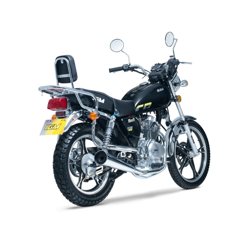 Moto Utilitaria Igm Cr 200 Negro 2026