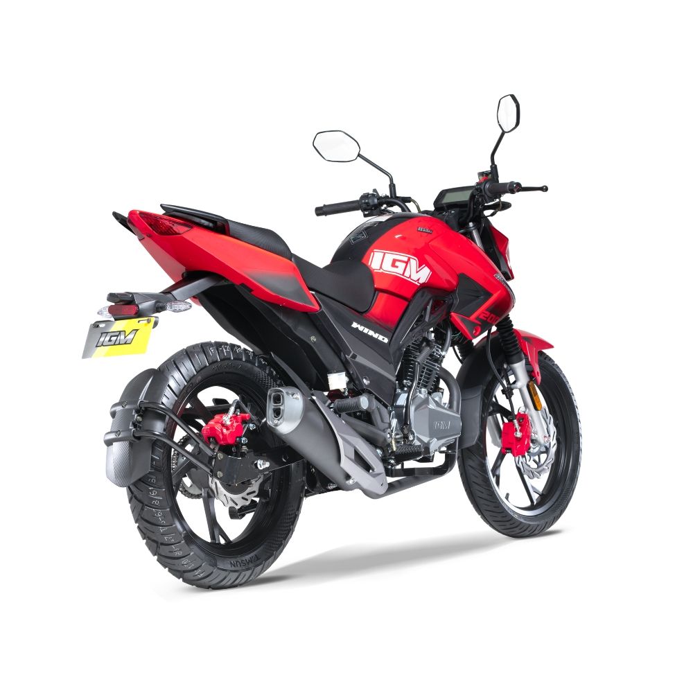 Moto Deportiva Igm Wind 200 Rojo 2026